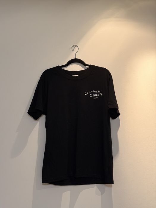 Tricou christian dior atelier negru