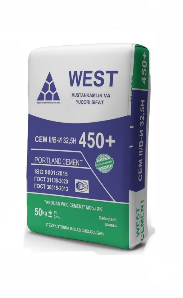 WEST 450+ sement bor, optom narxlarda harid qiling