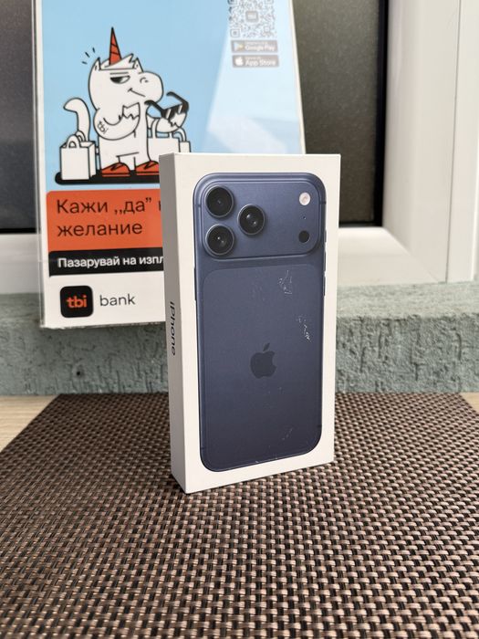 НОВ! 256Gb *ЛИЗИНГ* iPhone 17 Pro Max Deep Blue