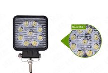 Proiector Led CREE patrat 27w Flood Jeep Suv 4x4 Offroad