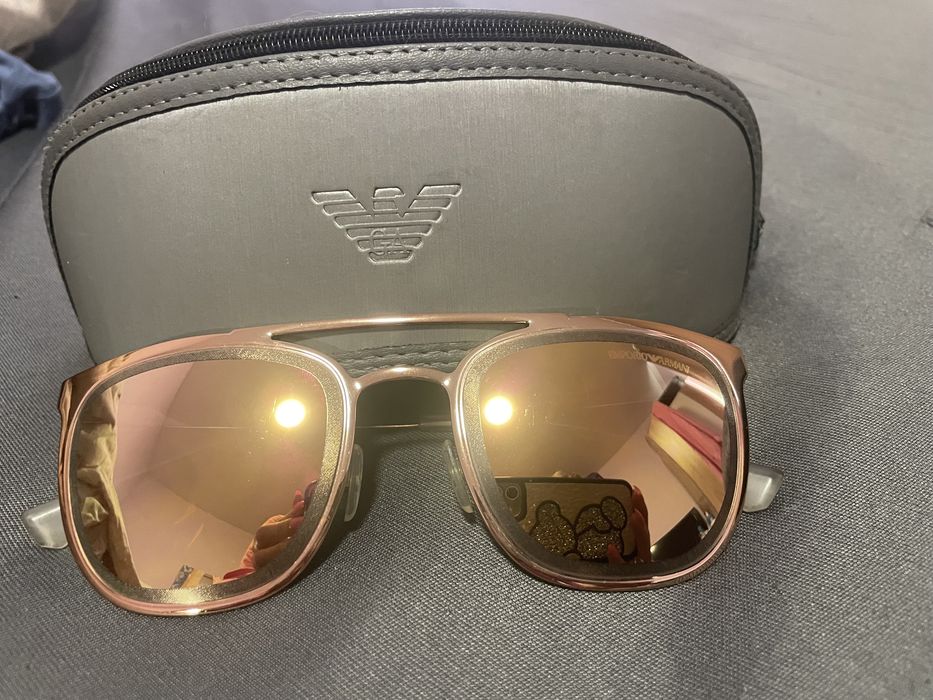 Emporio Armani rosegold слънчеви очила