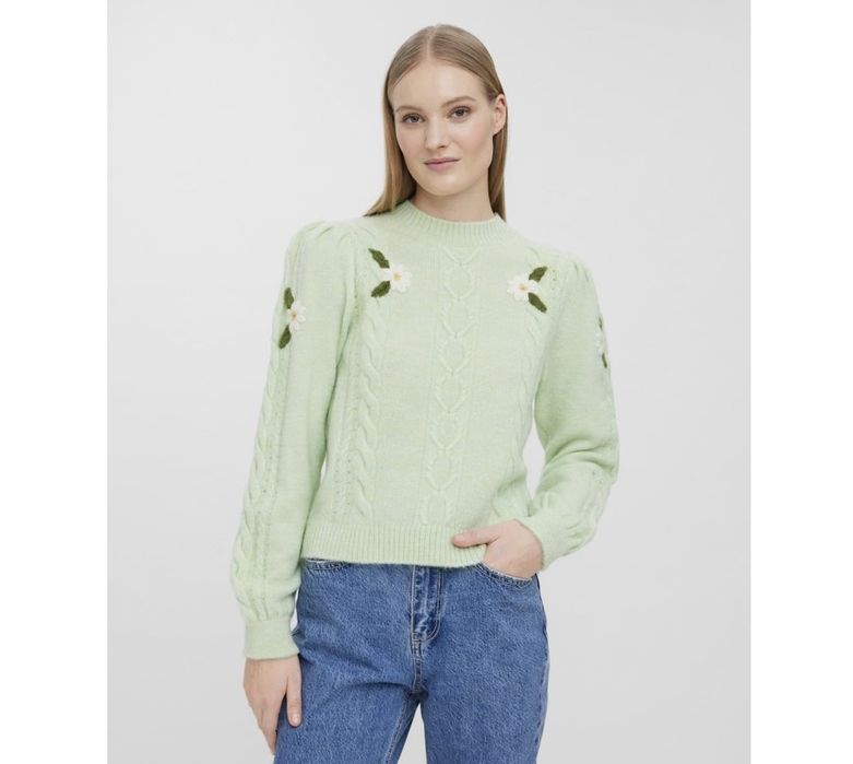 Vero Moda пуловер с бродерии