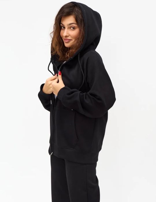 Спортивный костюм oversize черный размер М