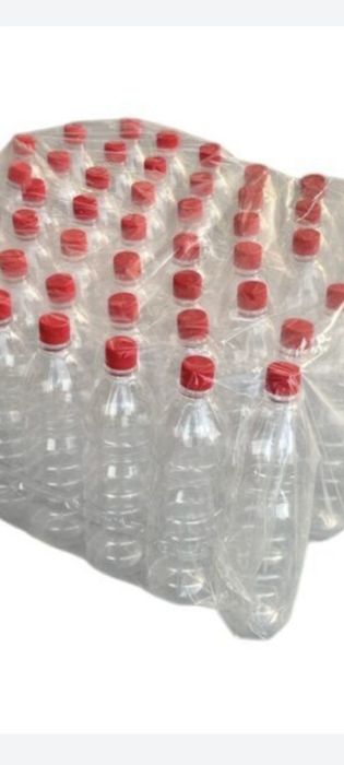 Sticla Pet 0,5L  plastic cu capac 60 buc pe bax