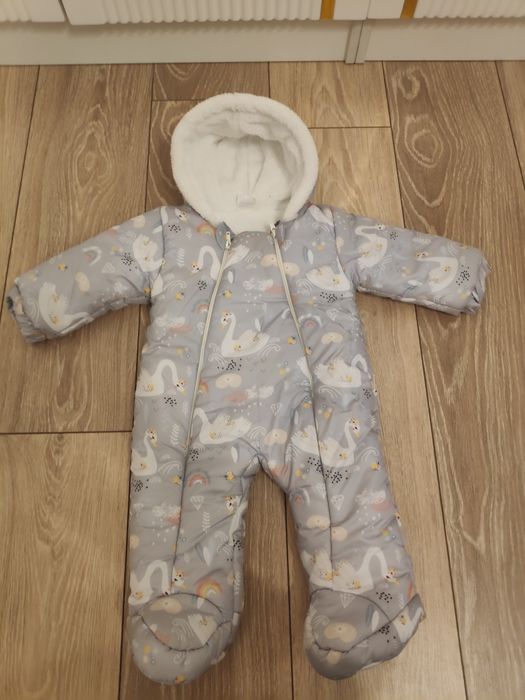 Детский комбинезон теплый от 0-3-6 месяцев