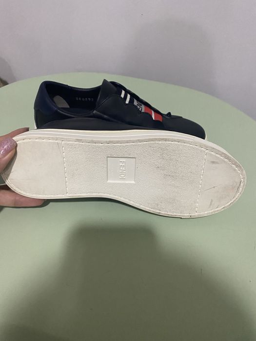 Adidasi dama Fendi piele