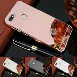 Husa / Bumper aluminiu + spate Oglinda pt Huawei P9 lite Mini 5'', P10