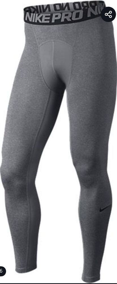Nike Pro Men’s Grey Tights L