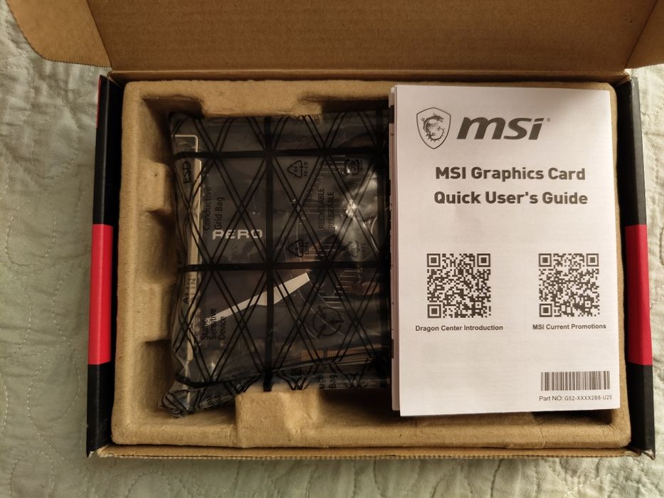 Видеокарта MSI RX 550 4GB