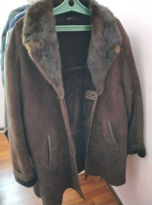 Дублёнка мужская норковая