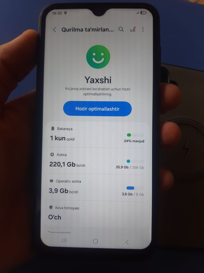 Samsung a15.  8ga 256gga