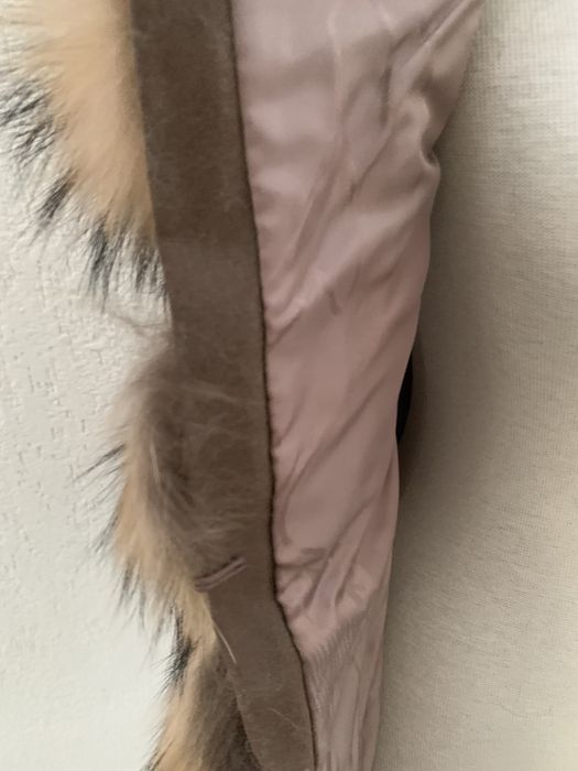 Vesta blana naturala vulpe