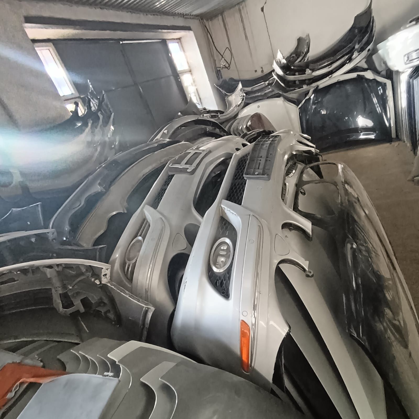 Бампер w211 рестайлинг