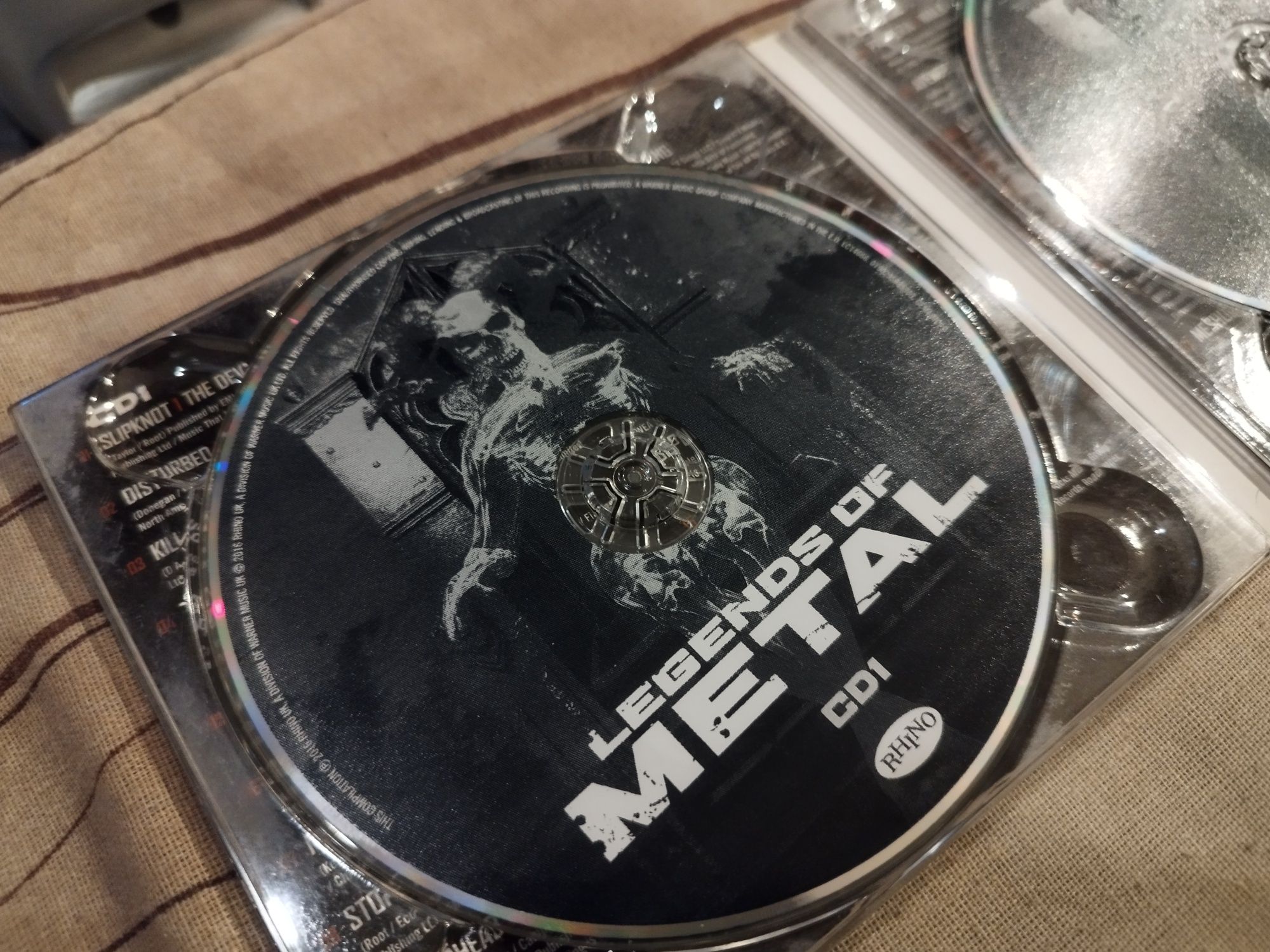 2бр Cd Legends of metal