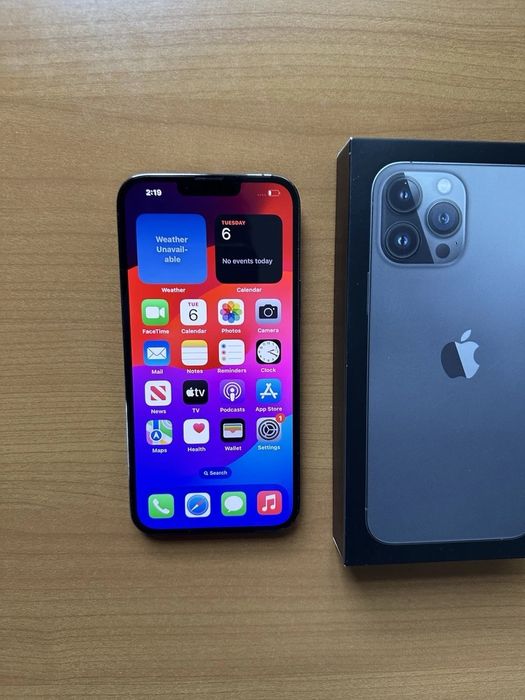 iphone 13 pro max - Graphite- 128gb