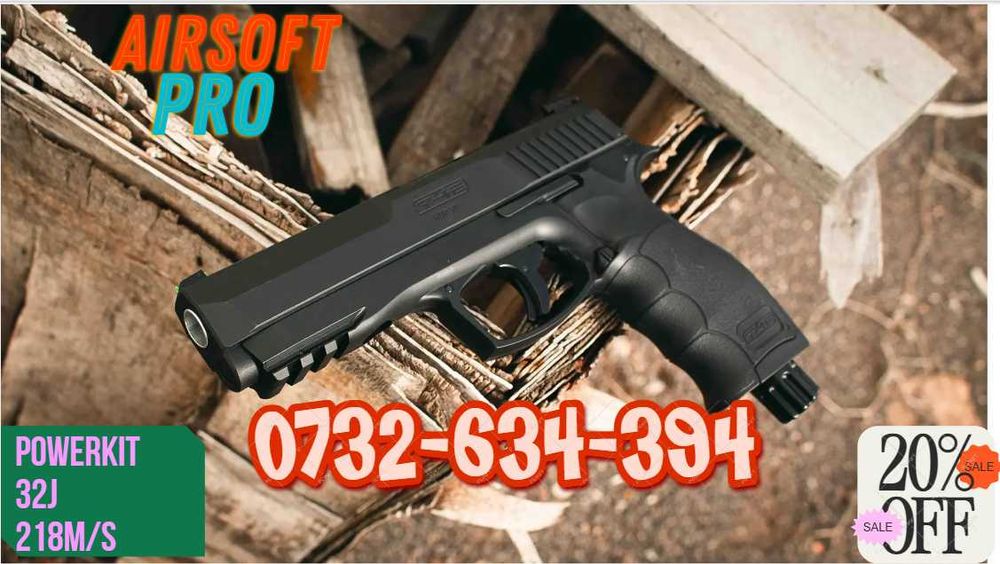 Pistol Airsoft HDP.50 Umarex Mod 32j PUTERE MAXIMA BileCauciuc