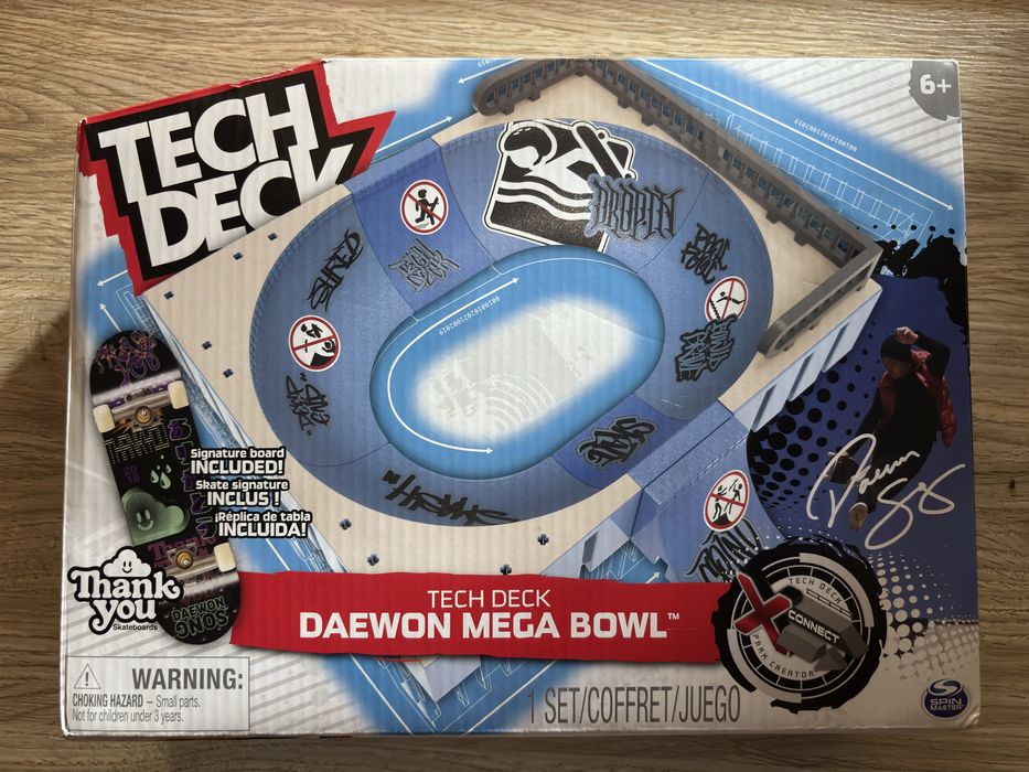 Комплект за игра Tech Deck Skateboard, Spin Master - Daewon Mega Bowl