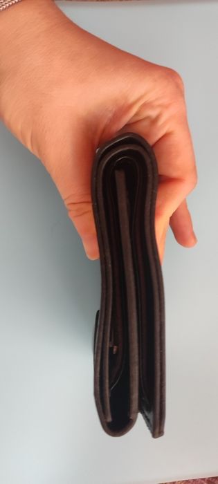 Portofel bărbat negru nou mic