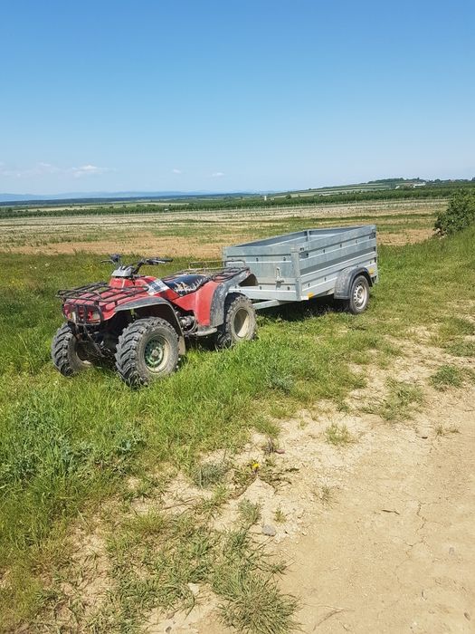 Atv honda 4x4 + remorca