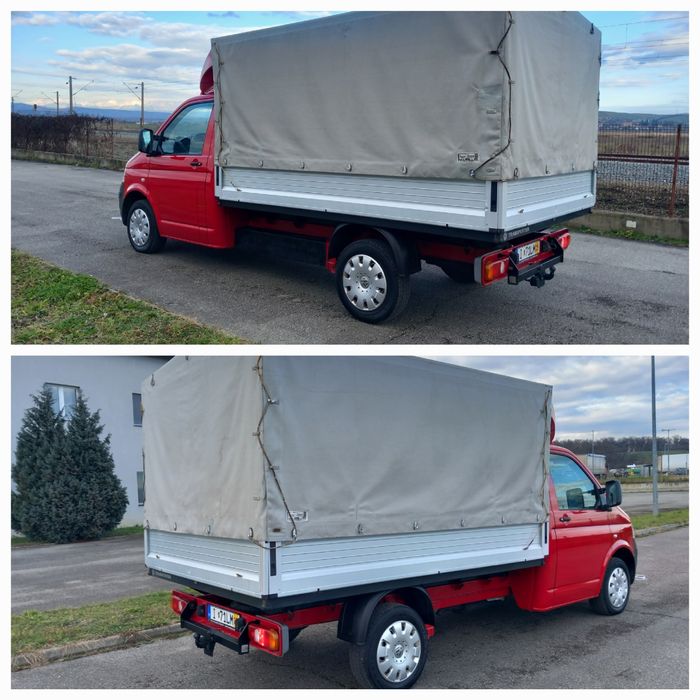 Vw T5 doka 1.9 tdi ,benă lungă