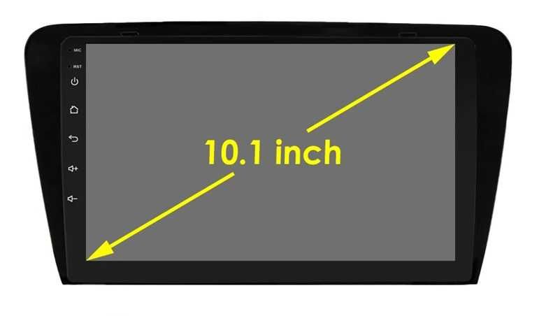 Мултимедия 10" за SKODA OCTAVIA 3 A7 Android 14 CARPLAY навигация DSP