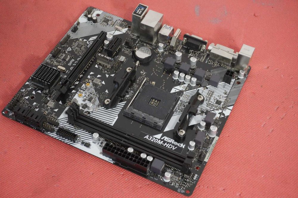 AM4 Дъно, дънна платка A320M HDV Asrock / Вкл.ДДС