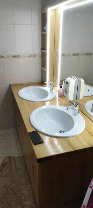 Mobilier baie lemn masiv
