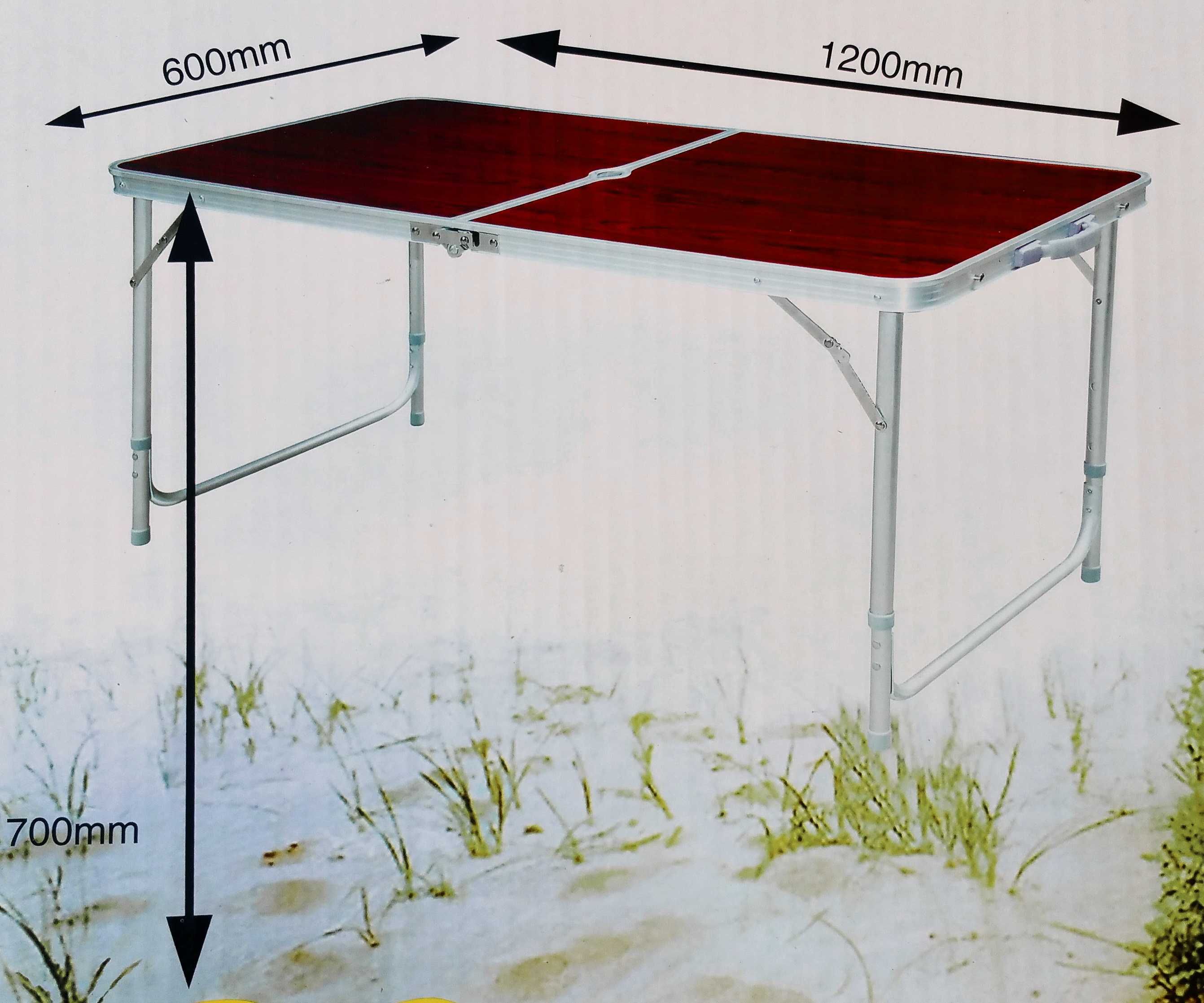 Туристическа маса 120 / 60 см сгъваема