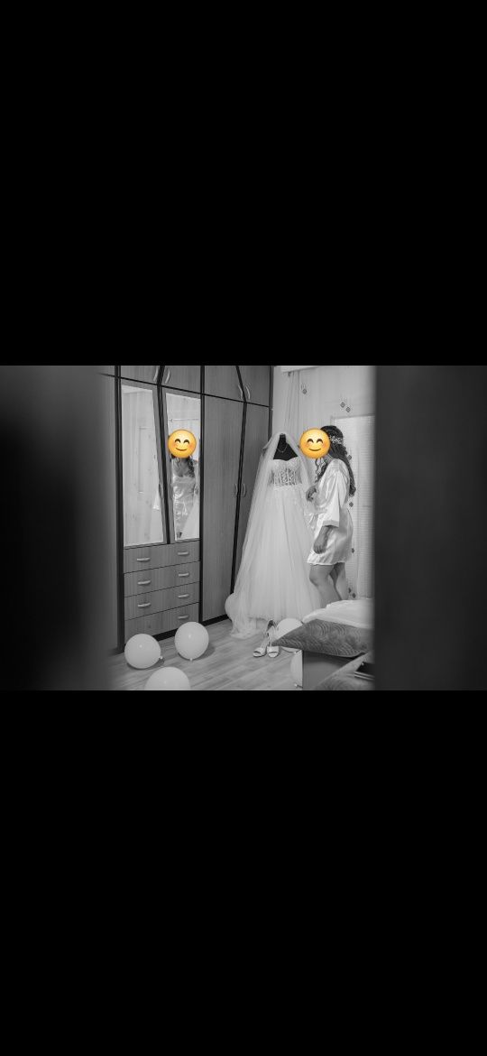 Vand rochie mireasa mărimea M