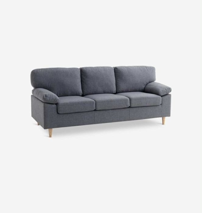 Диван Gedved 3-местен сив
