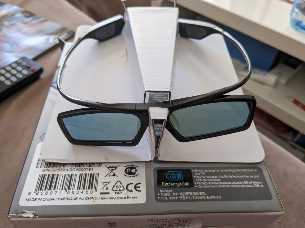 Ochelari 3D Samsung reincarcabili