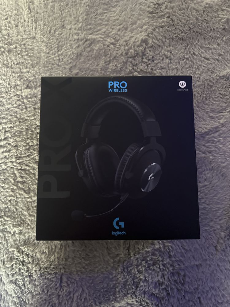 Casti Logitech g pro x wirless negru