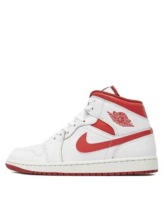 Nike - Air Jordan 1 Mid SE номер 40.5,41 мъкжи бели Оригинал Код 0509