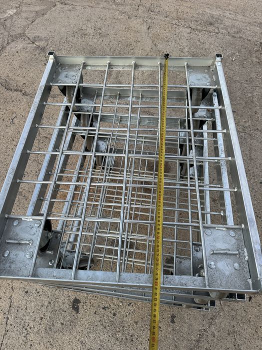 Carucior, platforma metalica cu roti