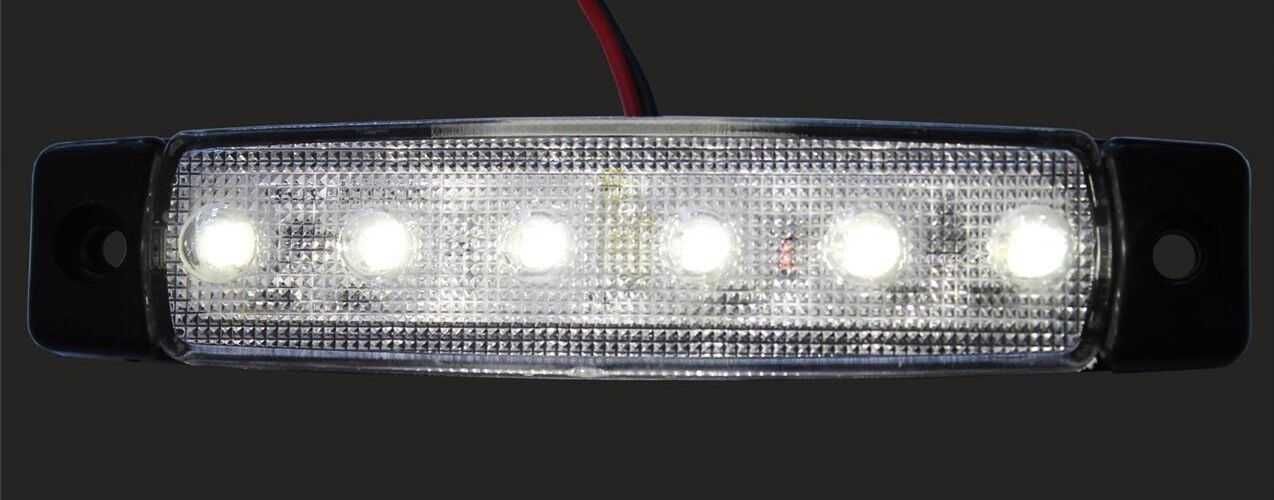 1 бр. LED ЛЕД габарити светлини за кола камион бус тир  6 цвята 12-24V