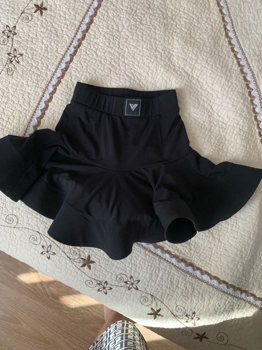 Юбка с воланом для бальных