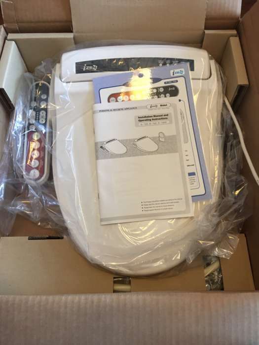 Capac wc cu bideu nou IZEN Ib-7500 Bidet 400€