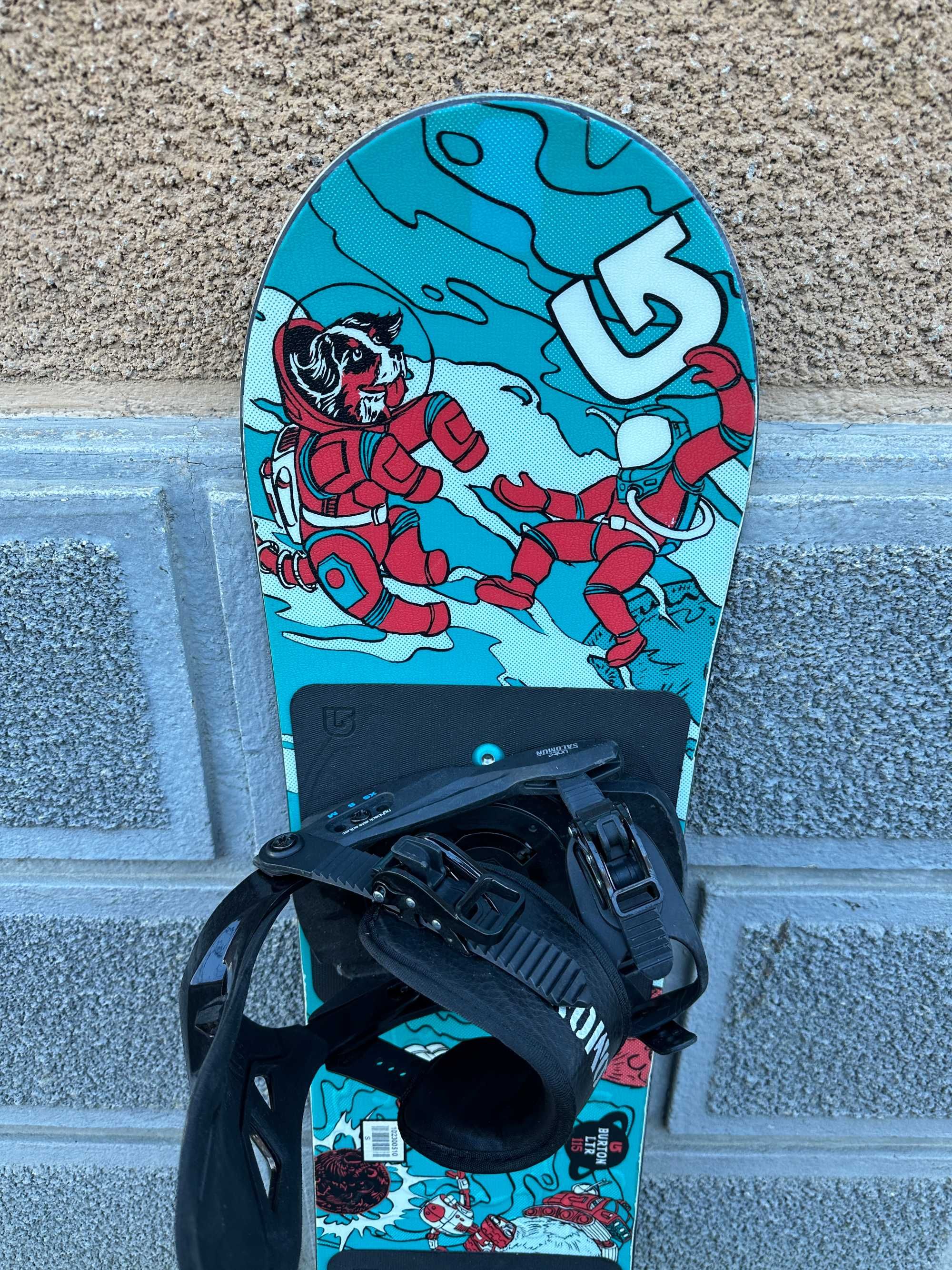 placa snowboard burton ltr L115cm