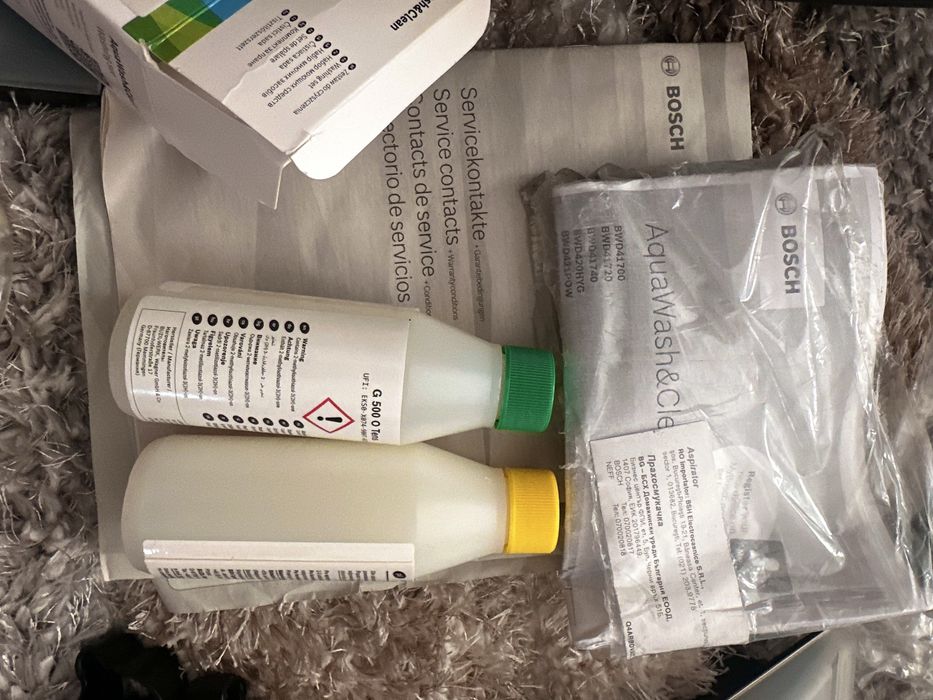 Мощна прахосмукачка BOSCH за сухо и мокро почистване с виден филтър