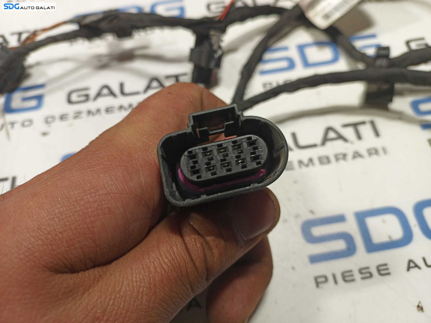 Cablaj Instalatie Electrica Pentru Senzori Parcare Spate Volkswagen Passat B8 Break 2015 - 2020 Cod 3G9981104 [L0762]