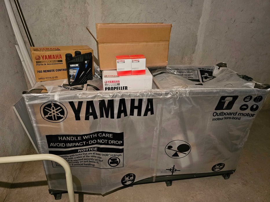 Yamaha F50HETL на 52 мото часа