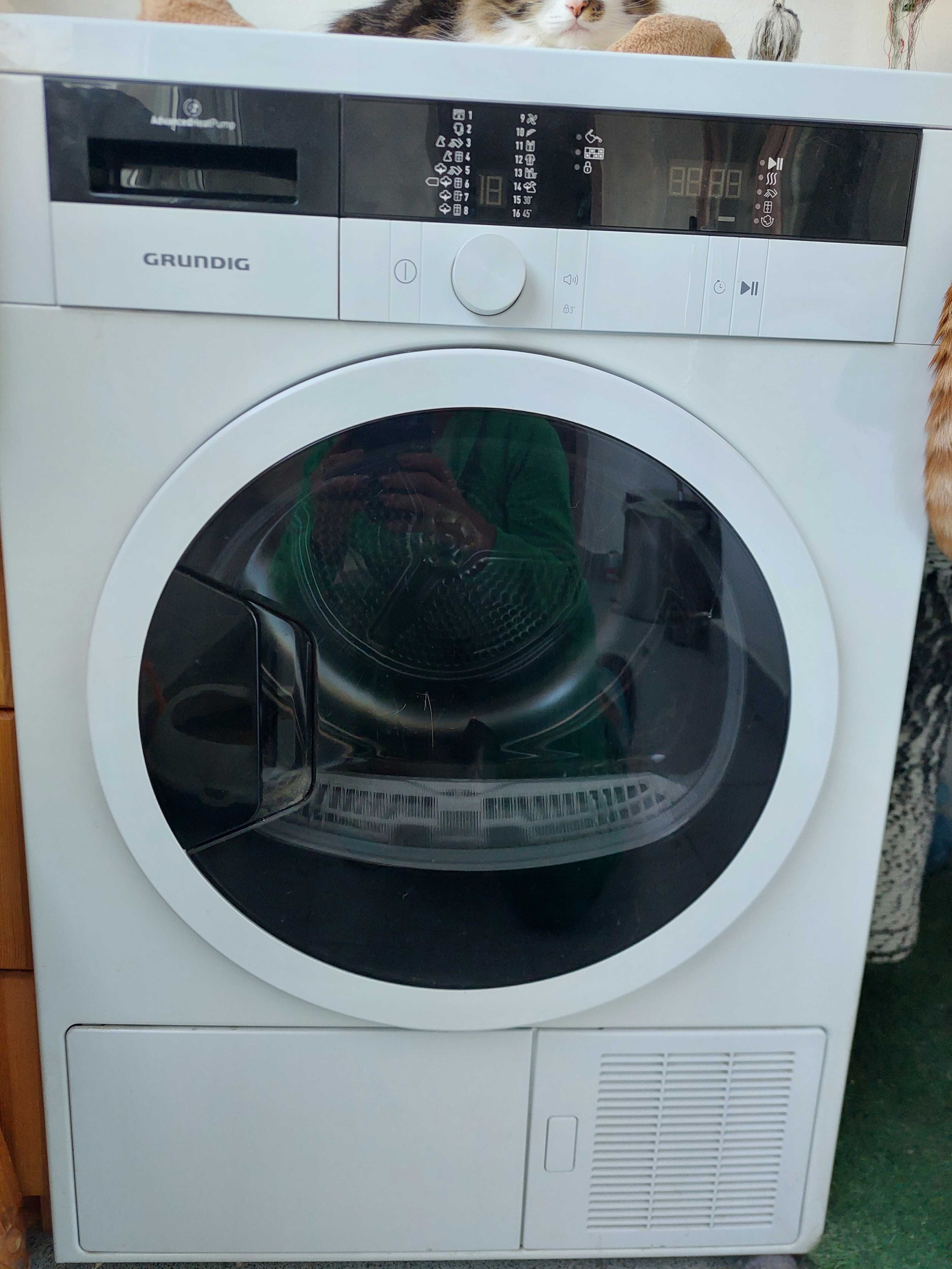 Сушилня Grundig, А три плюс, 8 кг пране