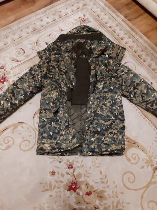 Камуфляж с брюками зимние 50 р. 176 рост