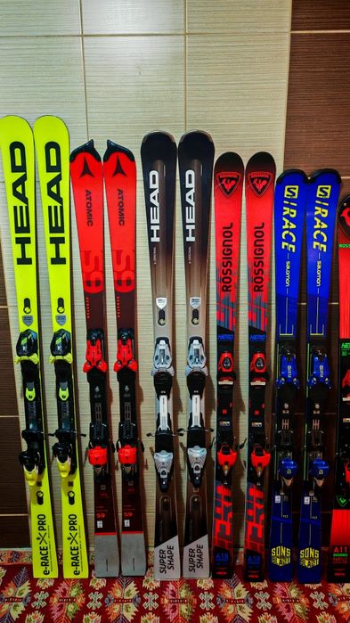 Schiuri 130cm salomon x max-clapari ski/ set