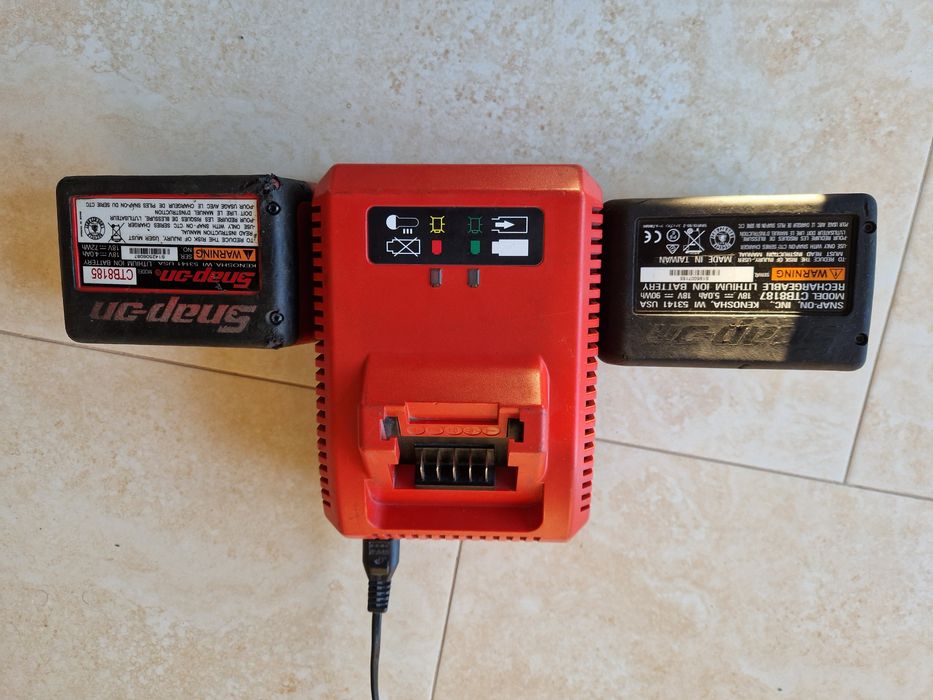 Snap-on CTC 720 , CTB 8185 , CTB 8187 - incarcator si acumulator