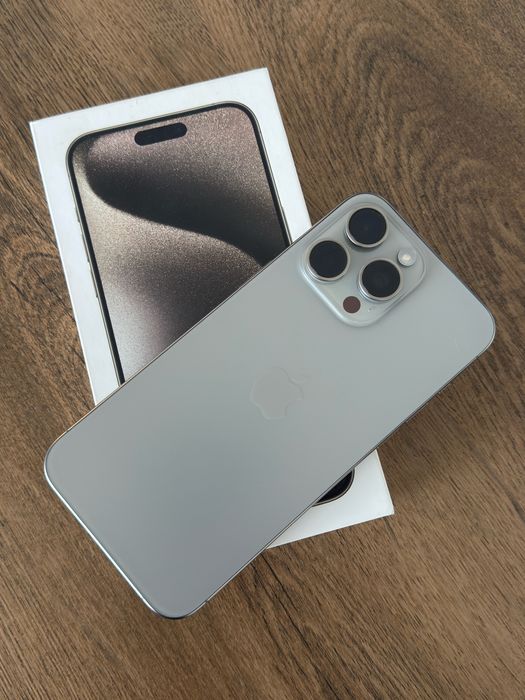 IPhone 15 pro max 512gb с гаранция