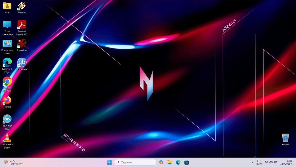 Acer Nitro 5 AN515-58 i7 12700H/16GB/512SSD/RTX 3070Ti-8GB/FHD/144Hz