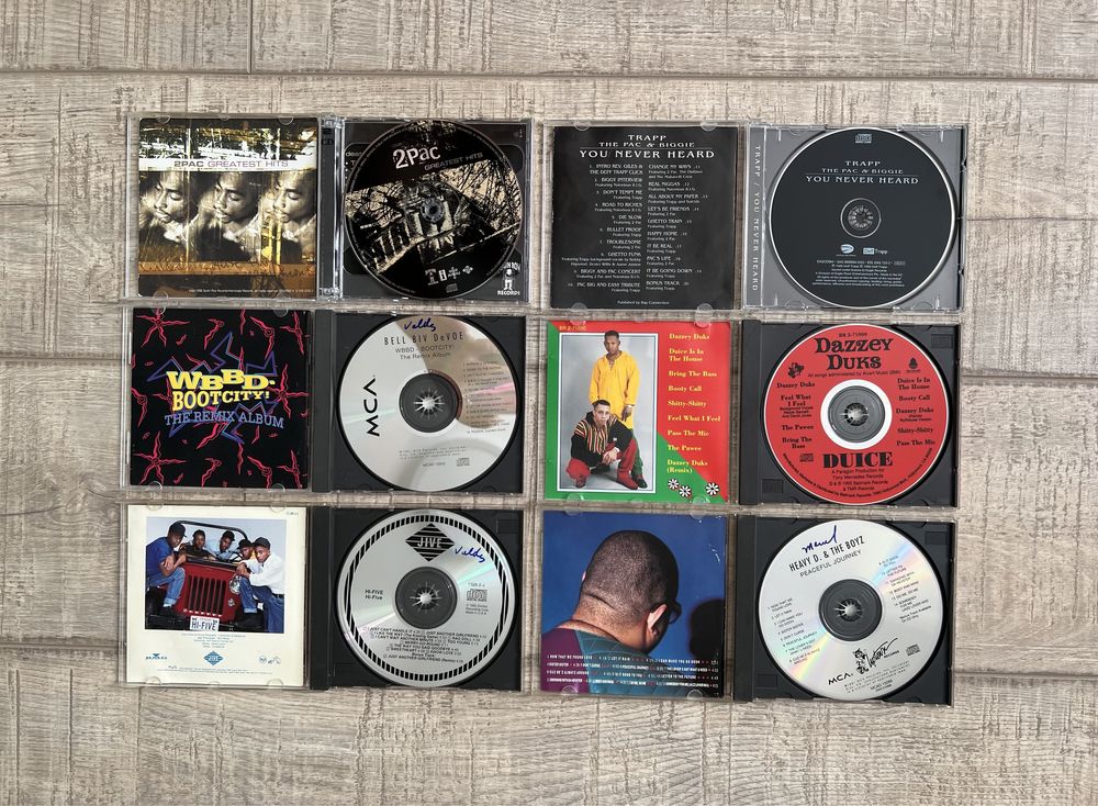 Lot 2 cd-uri originale hip-hop/rap