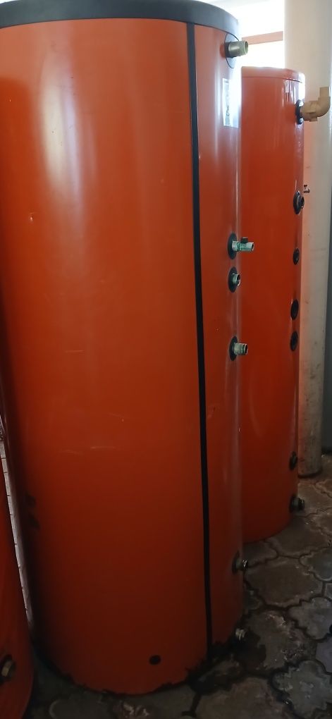 Boiler 500 l cu 2 serpentine