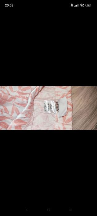 Set pijama, roz pudrat, cu eticheta, 100% bumbac,mărimea 36-38